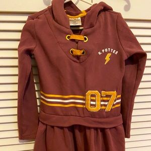 Little girls Harry Potter fleece dress size 5t